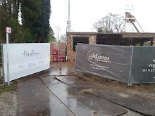 Martha bvba, main contractor , has started the work 4 weeks ago